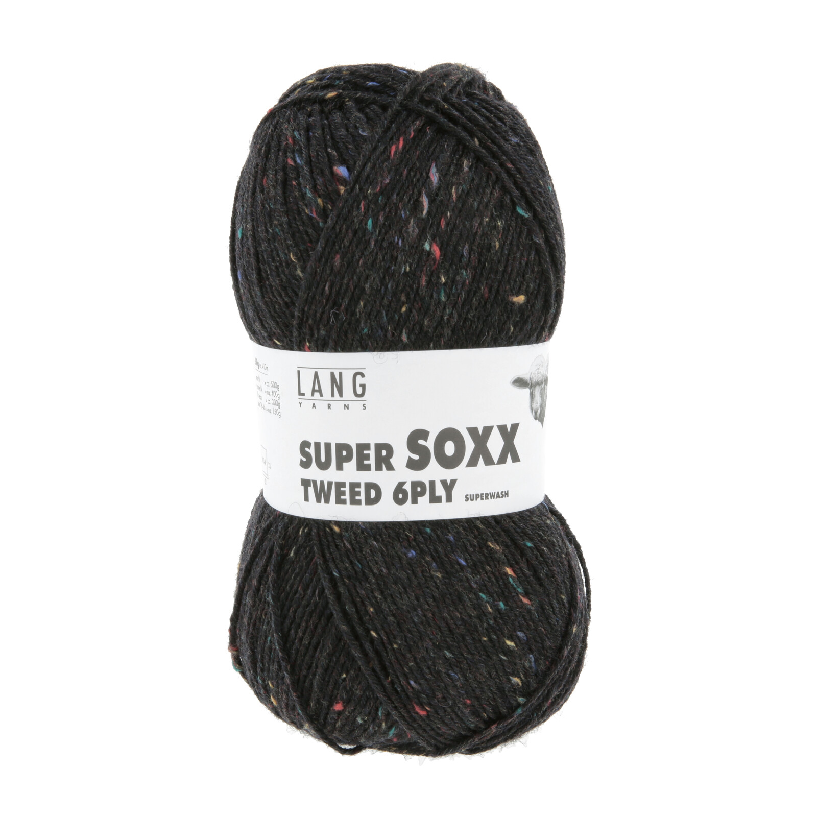 SUPER SOXX 6-FACH/PLY TWEED