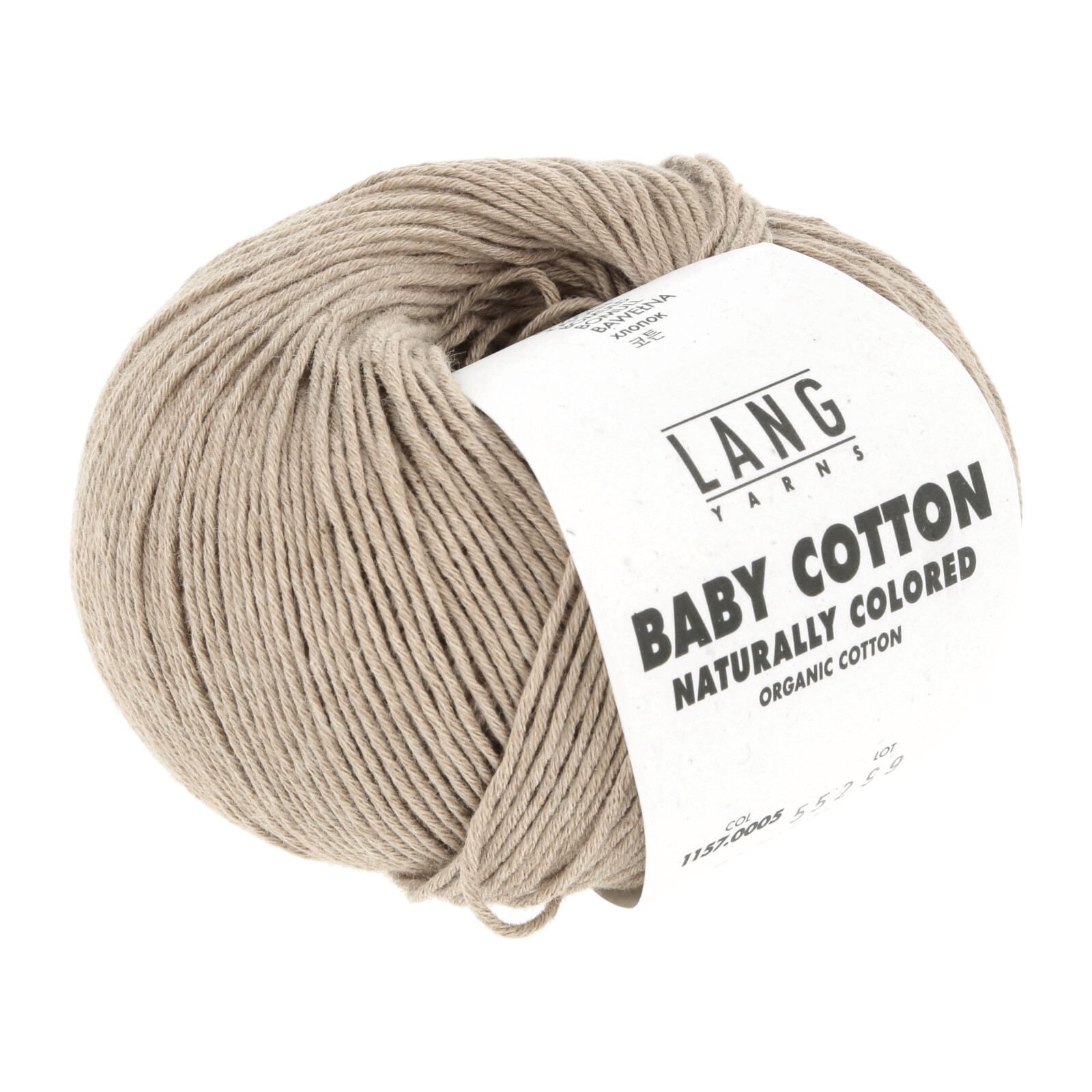 1157.0005 - BABY COTTON NATURALLY COLORED