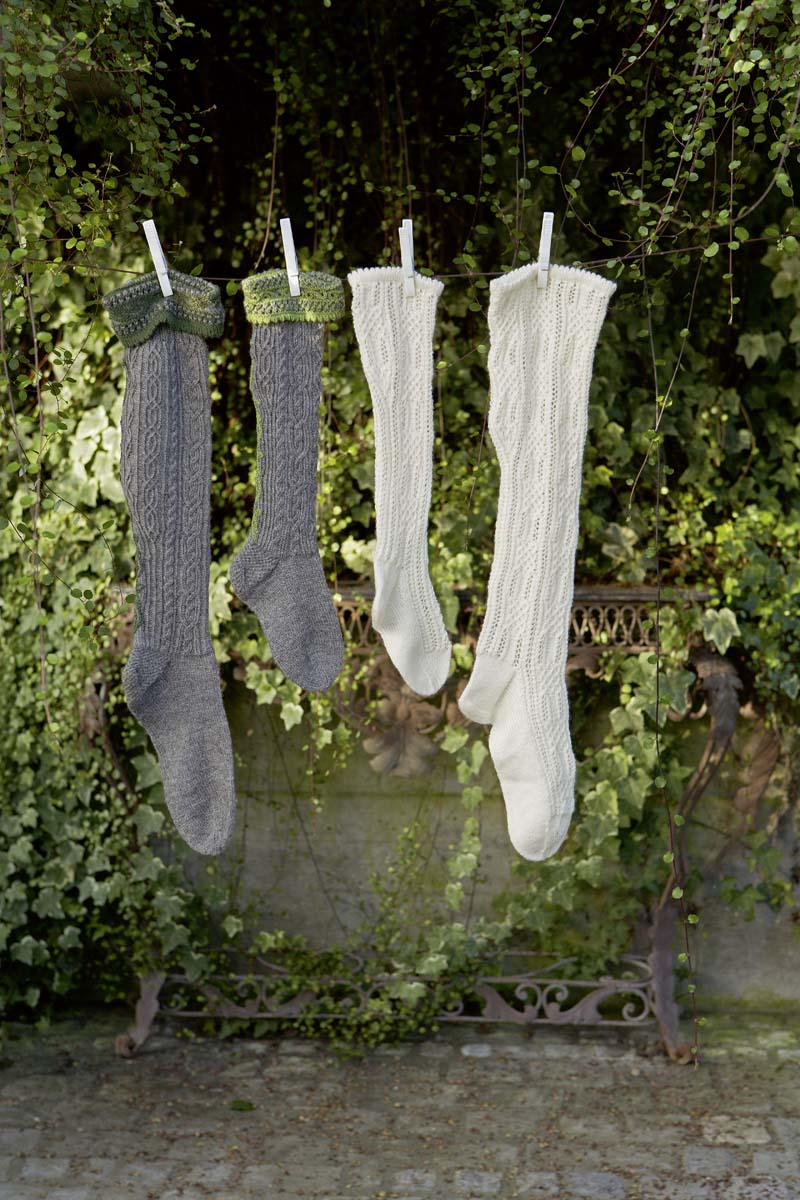 Damenkniesocken