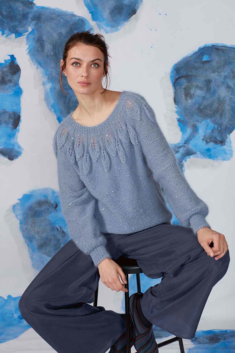 Top Down Pullover