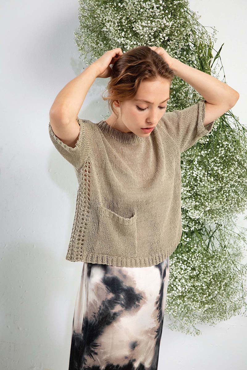 Kurzarmpullover