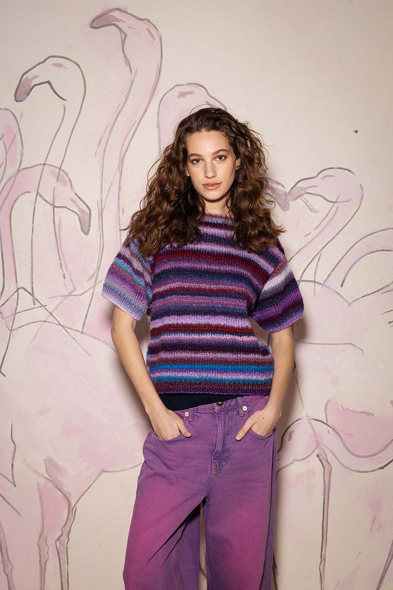 HEDDA Kurzarmpullover