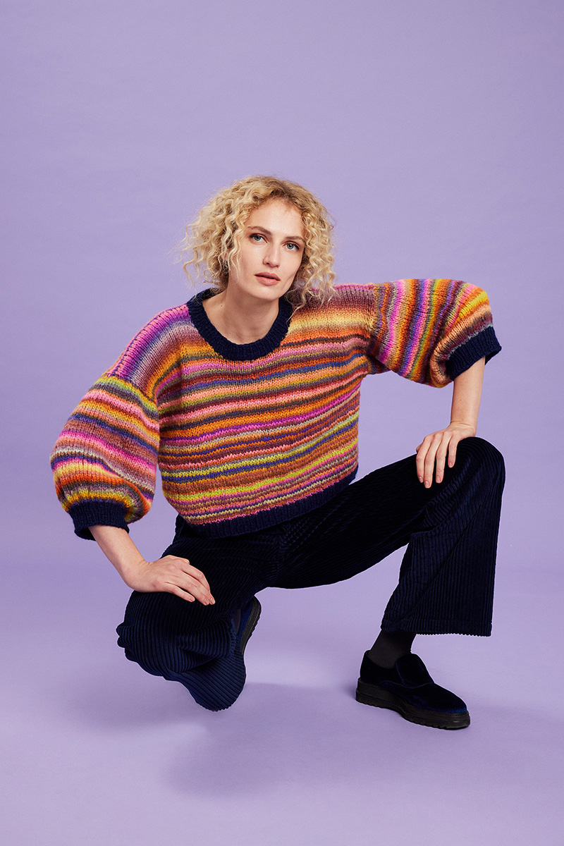 WINOLA Pullover Top Down